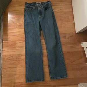 Abercrombie Baggy Mid Rise Jean